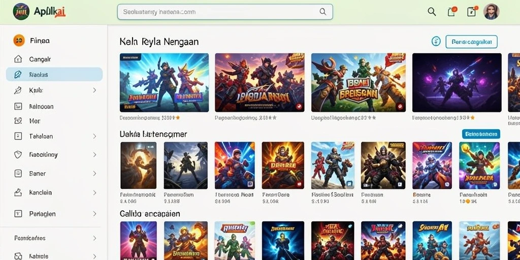 Antarmuka pengguna yang sederhana dan menarik.