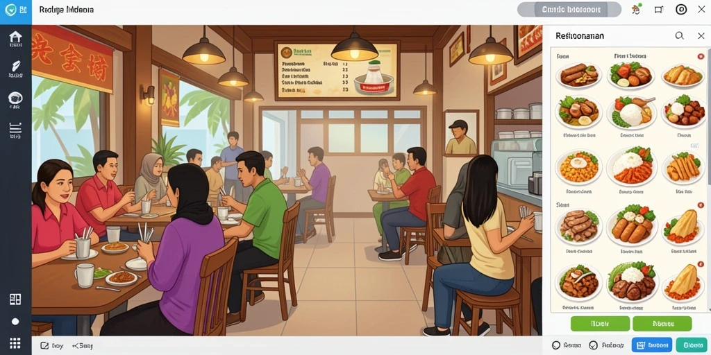 Tampilan antarmuka yang menarik dan mudah dimengerti.