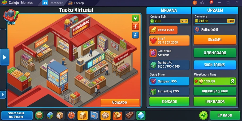 Tampilan awal aplikasi YUMETOTO yang menarik.