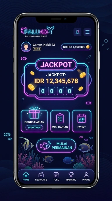 Cuplikan layar menu unduhan palu4d untuk perangkat Android